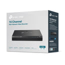 TP-Link TL-VIGI NVR2016H-16MP 16-Channel PoE+ Network Video Recorder – 16MP Max, Built-In PoE for CCTV Systems