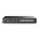 TP-Link TL-VIGI NVR2016H-16P 16-Channel PoE+ Network Video Recorder – Built-In PoE, 16MP Support &amp; H.265+ Compression