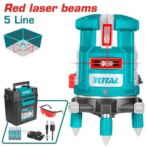 Total TLL306505 Self-leveling line laser(Red laser beams)