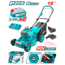 Total TLMli20186 Cordless Lawn Mower