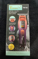 TrimmerX TM-T81 Professional Rechargeable Hair Clipper – Cordless Precision Trimmer for Barbers & Home Grooming