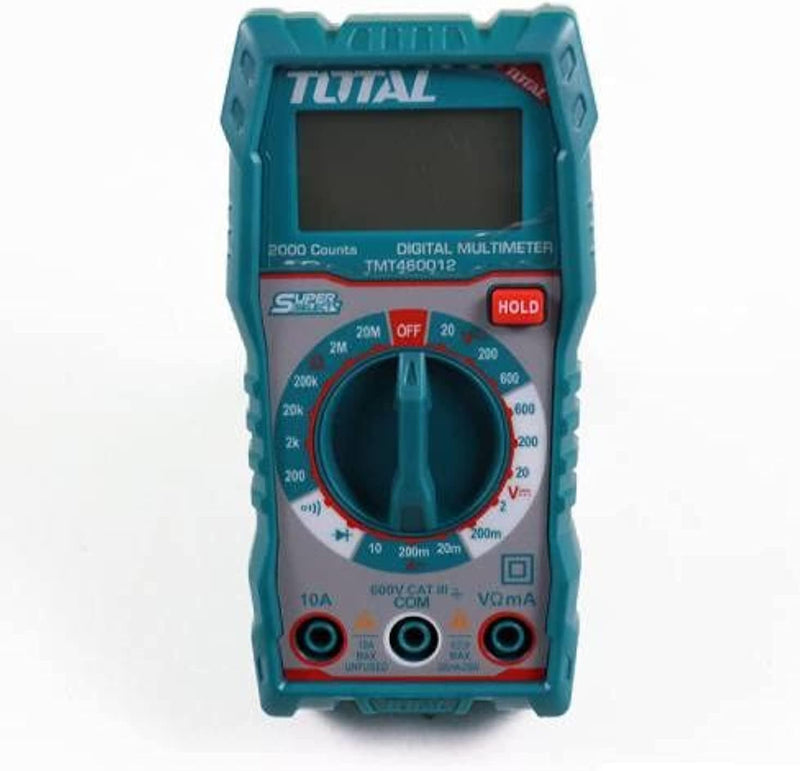 Total TMT460012 Digital Multimeter 2000 Counts 20V/200V/600V