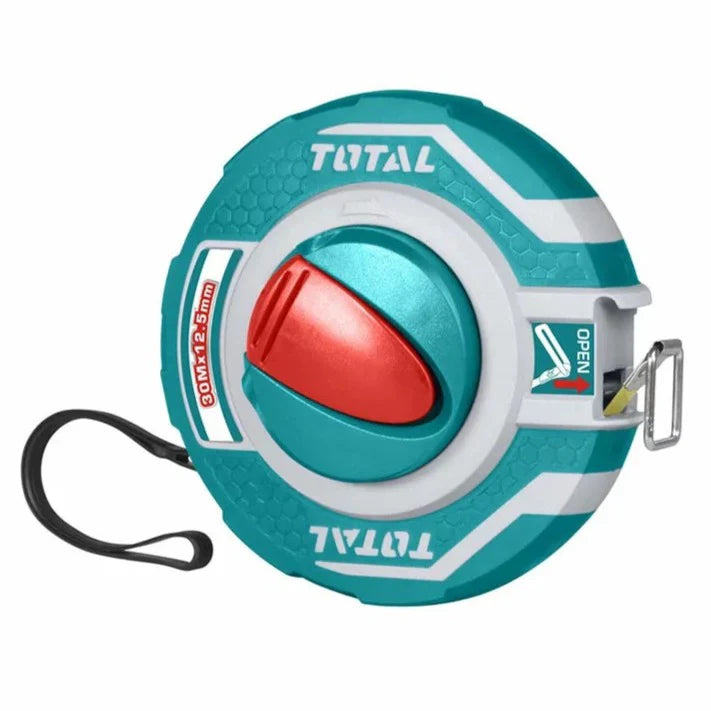Total TMTF13306 Fibreglass Measuring Tape 30M