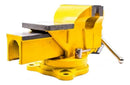 Uyustools TOB208 8'' Bench Vise – Heavy Duty Jaw, Swivel Base, Industrial Metalwork Clamp for Woodworking & DIY