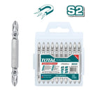TOTAL TAC16PH233 Screwdriver bits PH2, 65mm,10pcs set Double end bits