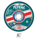 TOTAL TAC210115100 Abrasive Metal Cutting Disc Set 115mm