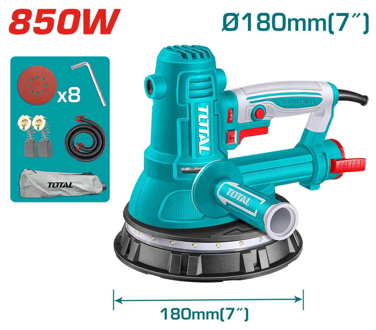 TOTAL TDWS10508 Drywall sander 850W | Digital Store | Nairobi, Kenya