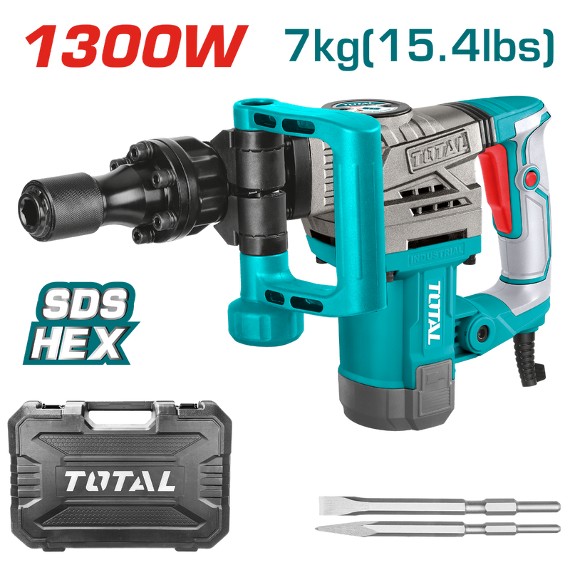 TOTAL TH2130016 Demolition breaker 1300W