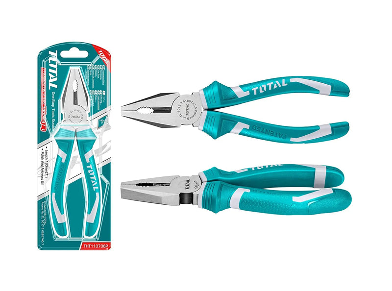 TOTAL THT110706P Combination pliers Size 7"/180mm (6PC/Packet)