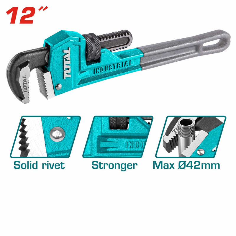TOTAL THT171206 Pipe Wrench