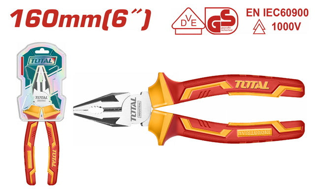 TOTAL THT2161 Insulted Combination Plier 1000V 160mm 