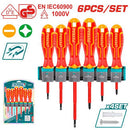 TOTAL THTIS566  6 Pcs insulated screwdriver set