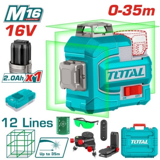 TOTAL TLL301201 Cordless 3D laser level 
