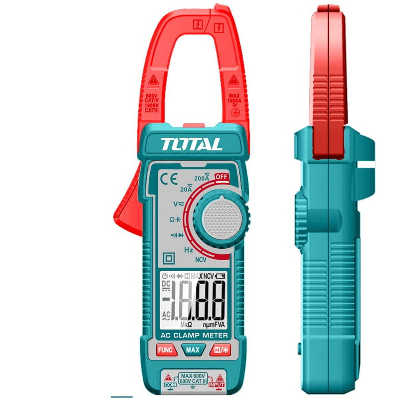 TOTAL TMT762002 DC/AC clamp meter