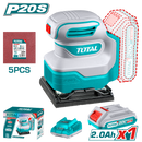 TOTAL TSHSLI20141 20V Cordless Sheet Sander