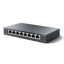 TP-Link TL-RP108GE 8-Port Gigabit Managed Reverse PoE Switch - Smart reverse PoE for stable IP camera power and reliable small business network deployment
