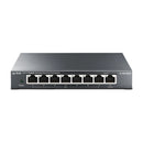 TP-Link TL-RP108GE 8-Port Gigabit Managed Reverse PoE Switch - Smart reverse PoE for stable IP camera power and reliable small business network deployment
