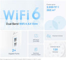 TP-Link Deco X10 AX1500 Wi-Fi 6 Mesh System (3-Pack) – Whole Home Coverage