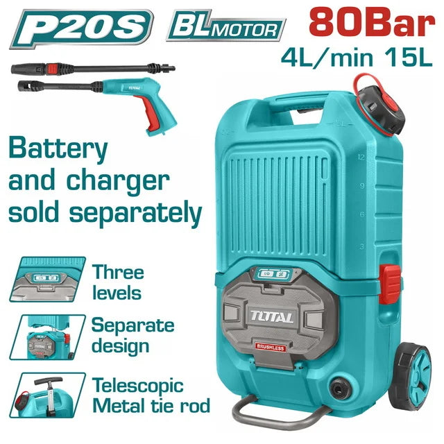 Total TPWLI4006 40V Cordless Pressure Washer