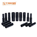 Tianqin TQ73006 15-Piece 1/2″ Long Socket Set – Professional Heavy Duty Mechanic Tool Kit for Automotive & Workshop Use
