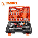 Tianqin TQ73068 151-Pcs Socket Wrench Set – Professional Heavy Duty Ratchet & Socket Tool Kit for Automotive & Home Repair