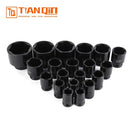 Tianqin TQ73094 3/4″ & 1″ Heavy Duty 26-Piece Socket Wrench Set – Black Electrophoresis Finish, Professional Industrial Tool Kit