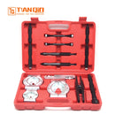 Tianqin TQ82036 17-Pcs Bearing Separator Set 30–125mm – Heavy Duty Gear & Bearing Puller Tool with BMC Storage Case