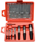 Tianqin TQ82087 8-Piece 40Cr Jumbo Screw Extractor Set – Heavy-Duty Broken Bolt Removal Tool