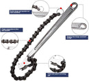Tianqin TQ82150 15-Inch Chain Pipe Wrench – Heavy Duty Industrial Plumbing Tool for Large Pipes