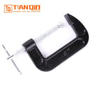 Tianqin TQ83001-8 8 Inch G-Clamp – Heavy Duty Industrial Workshop Tool for Wood & Metal Clamping