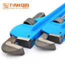 Tianqin TQ83005-12  Heavy Duty Pipe Wrench – 12″ Double Eyebrow Design, Industrial Plumbing Tool