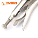 Tianqin TQ83016 9.5″ Sharp Nose Locking Pliers – Heavy Duty Long Nose Vice Grip Tool for Precision Clamping & Gripping