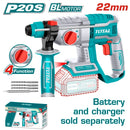 Total TRHLI202081 20V 4.0Ah Battery Lithium-Ion Rotary Hammer