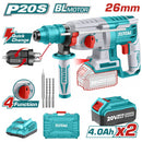 Total TRHLI202289 20V Lithium-Ion Rotary Hammer