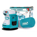 Total TROSLI20021 125mm 20V Cordless Random Orbit Sander – Portable Heavy Duty Power Tool for Wood, Metal & Automotive Use