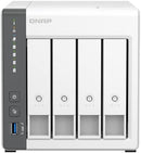 QNAP TS-433-4G 4 Bay NAS with Quad-core Processor, 4 GB DDR4 RAM and 2.5GbE Network