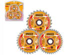 Ingco TSB4003 5-1/2” TCT Circular Saw Blade for Wood – 3pcs Ultra-Thin Set