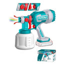 Total TSGLI20042 20V Cordless Spray Gun – High-Power Battery Paint Sprayer for Walls, Furniture & Automotive Use