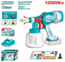 Total TSGLI20042 20V Cordless Spray Gun – High-Power Battery Paint Sprayer for Walls, Furniture & Automotive Use