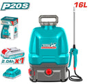 Total TSPLI20162 20V Cordless Backpack Sprayer 16L – High-Capacity Portable Sprayer for Farm, Garden & Pest Control