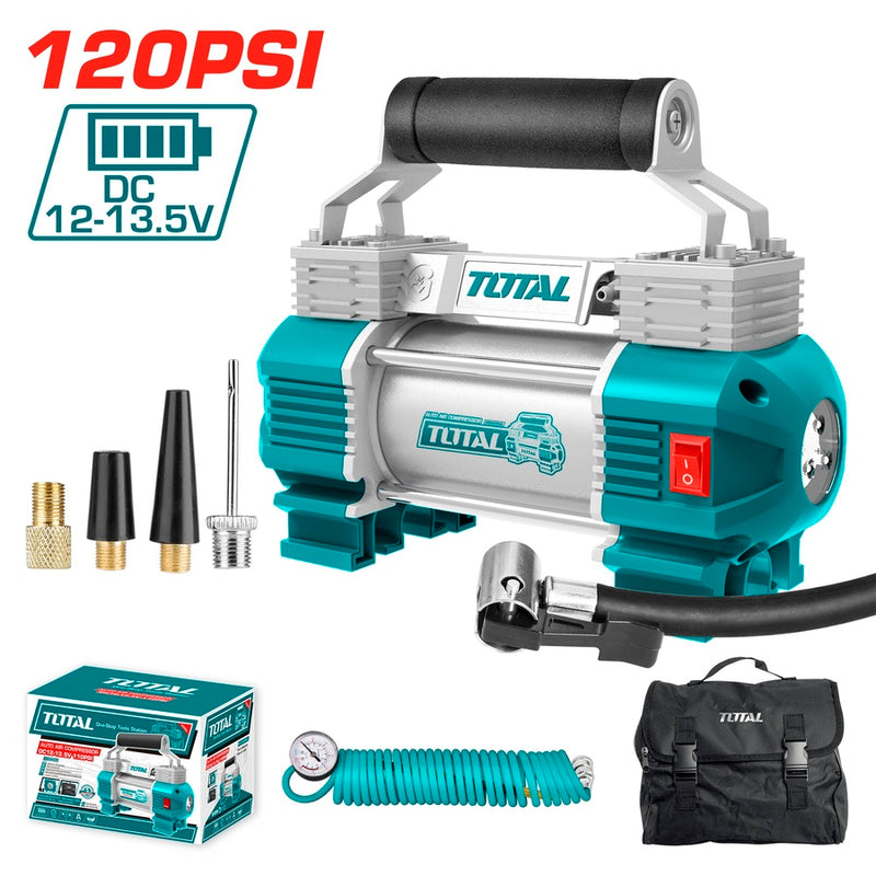 Total TTAC2506 Auto Air Compressors 12V With Light