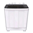 Tornado TWH-Z10DNE-W 10Kg Washing Machine – Half Automatic Twin Tub Washer with Washing & Drying Tubs, Standard and Strong Wash Programs, Energy-Efficient Home Laundry Appliance
