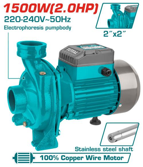 Total TWP2150026 Centrifugal Water Pump 1500W(2.0HP)