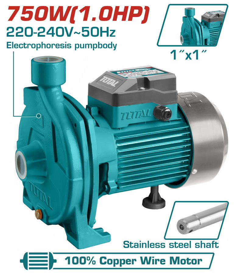 Total TWP27506 Centrifugal Pump 750W