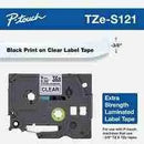 Brother TZC-S121 compatible 9mm label tape cartridge