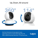 Tapo C220 Pan/Tilt AI Home Security Wi-Fi Camera – Smart indoor security camera with AI detection, pan and tilt coverage, and reliable home monitoring
