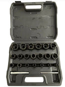 Tianqin TQ82077 22-Piece Damaged Screw Removal Tool Set – Heavy Duty Bolt & Screw Extractor Kit