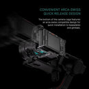 Tilta camera cage Arca-Swiss quick release baseplate mounted on a gimbal