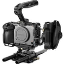 Tilta camera cage kit complete with top handle side hand grip and 15mm rod system