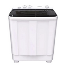 Tornado TWH-Z12DNE-W 12kg Top Loading Twin Tub Semi-Automatic Washing Machine - 12KG Washing Capacity, Top Loading, Semi-Automatic, Twin Tub